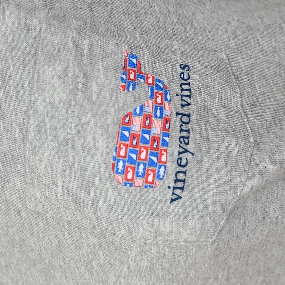 Vineyard Vines Flag Pocket Tee - Picture 8 of 9